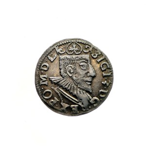 P0635 Trojak 1593 rok Polska (Poznań) Zygmunt III Waza