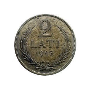 M03954 2 Łaty 1925 rok Łotwa 