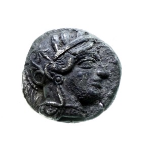 M03982 Tetradrachma, (ok. 454-404 pne), Ateny, Grecja, Sowa