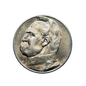 M04036 5 Złotych 1934 rok Polska Piłsudski II RP, strzelecki