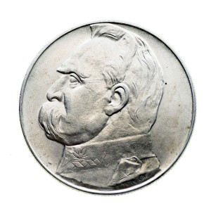 M04039 10 Złotych 1937 rok Polska Piłsudski