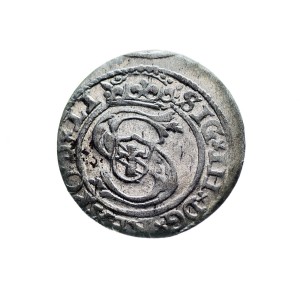 M04062  Szeląg - Ryga 1600 rok - RZADSZY - Zygmunt III Waza 
