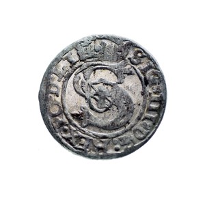 M04064 Szeląg 1601 rok Polska (Ryga) Zygmunt III Waza (piękny)