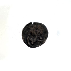M04069 Denar XIV wiek. Niemcy Brandenburgia (Ludwig i Otto VIII ?)
