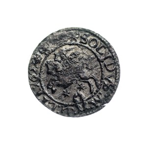 M04078 Szeląg 1624 rok Polska (Wilno) Zygmunt III Waza (Pogoń)