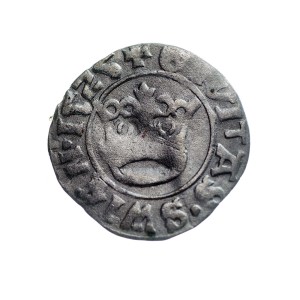 M04082 Półgrosz 1525 rok Polska (Świdnica) Ludwik Jagiellończyk
