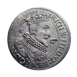 M04094 Ort 1624 rok Polska Gdańsk Zygmunt III Waza (b. ładny)