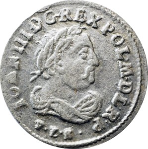 P0660 Szóstak 1684 rok (TLB) Polska, Jan III Sobieski, RRRR