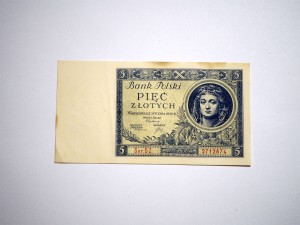 B1429 5 Złotych 1930 rok Polska, seria DZ