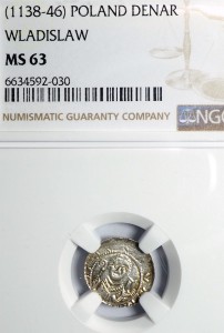 P0677 Denar (1138-46) Władysław II Wygnaniec Polska (Książę i Biskup)