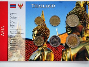 9528NS Set menniczy Tajlandia 6 monet