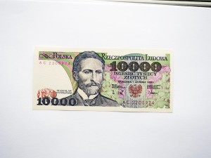 B0294 10000 Złotych 1988 rok Wyspiański seria AC
