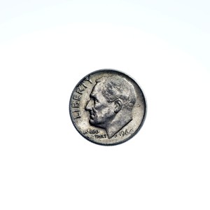 M00195 1 Dime 1964 rok USA Roosevelt