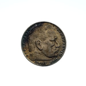 M00213 2 Marki 1938 rok (D) Niemcy Hindenburg