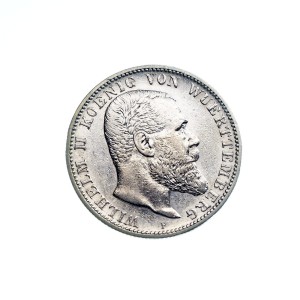 M00675 2 Marki 1901 rok (F) Niemcy Wirtembergia