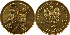 SN0214 2 złote 1996 Henryk Sienkiewicz
