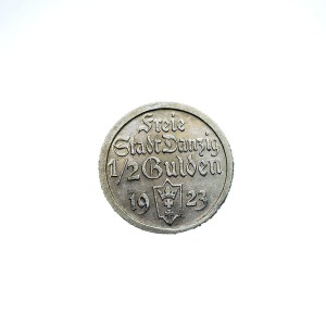 M01081 1/2 Guldena 1923 rok WMG