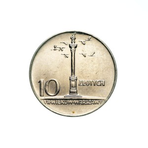 M01664 10 Złotych 1966 rok Polska Kolumna Zygmunta