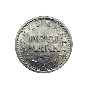 M01733 3 Marki 1924 rok (A) Niemcy