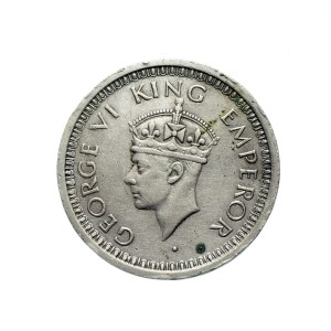 M01768 1 Rupia 1945 rok Indie Brytyjskie Jerzy VI