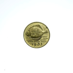 M00342 5 Fenigów 1932 rok Wolne Miasto Gdańsk