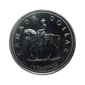 M01936 1 Dolar 1973 rok Kanada Policja Konna