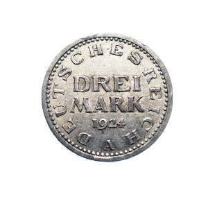 8162NS 3 Marki 1924 rok (A) Niemcy