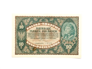 B0664 10 Marek Polskich 1919 rok II Seria CU