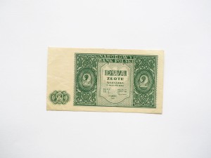 B0669 2 Złote 1946 rok Polska
