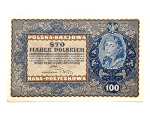 B0677 100 Marek Polskich 1919 rok ID seria G