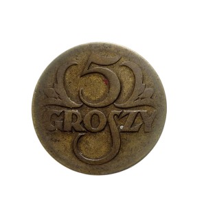 M02123 5 Groszy 1923 rok Polska II RP