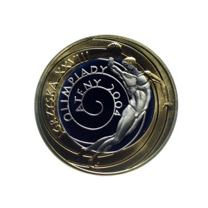 M02131 10 Złotych 2004 rok Polska Olimpiada Ateny