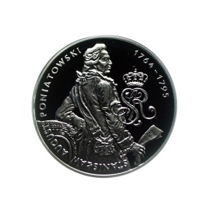 M02132 10 Złotych 2005 rok Polska Poniatowski półpostać