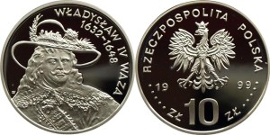 SN0118 10 złotych 1999 Władysław IV Waza