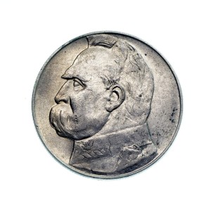 M00748 10 Złotych 1936 rok Polska Piłsudski