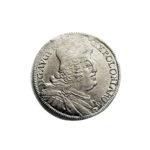 P0134 Ort 1755 rok August III Sas (EC) Lipsk
