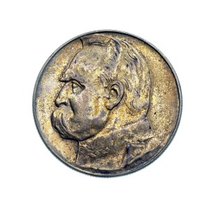 M00404 10 Złotych 1937 rok Polska Piłsudski