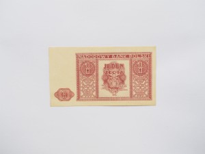 B0454 1 Złoty 1946 rok Polska
