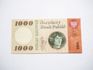 PB0193 1000 Złotych 1965 rok Polska Kopernik seria H
