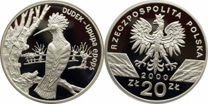 SN0063 20 złotych 2000 Dudek