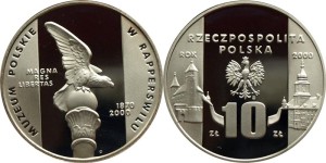 SN0126 10 złotych 2000 Rapperswil