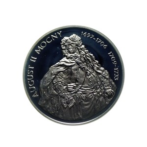 M02306 10 Złotych 2005 rok Polska August II Mocny półpostać