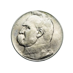 M01249 10 Złotych 1935 rok Polska Piłsudski