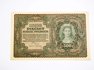 B0883 500 Marek Polskich 1919 rok I seria BT
