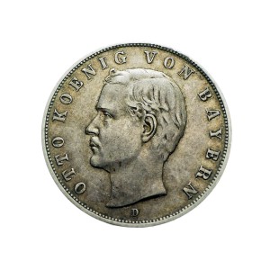 M01203 3 Marki 1909 rok Niemcy Bawaria Otto I
