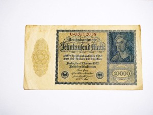 B0902 10000 Marek 1922 rok Niemcy seria U