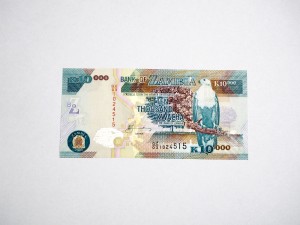 B0962 10000 Kwacha 2005 rok Zambia rzadki