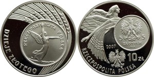 SN0176 10 złotych 2007 Dzieje Złotego