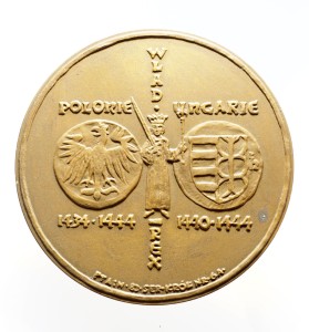 M02360 Medal Władysław Warneńczyk PTAiN seria królewska