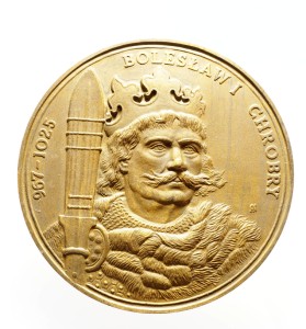 M02371 Medal Bolesław Chrobry 17 Pułk Ułanów